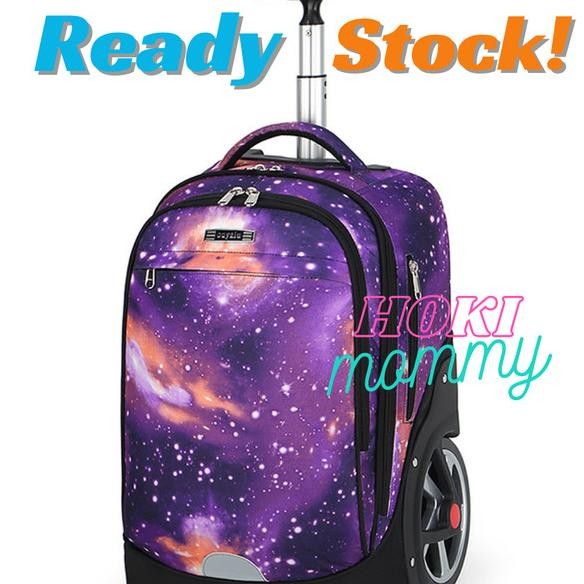 Tas Trolley Anak Sd Smp Sma / Tas Sekolah/ Tas Koper Roda Besar Kokoh