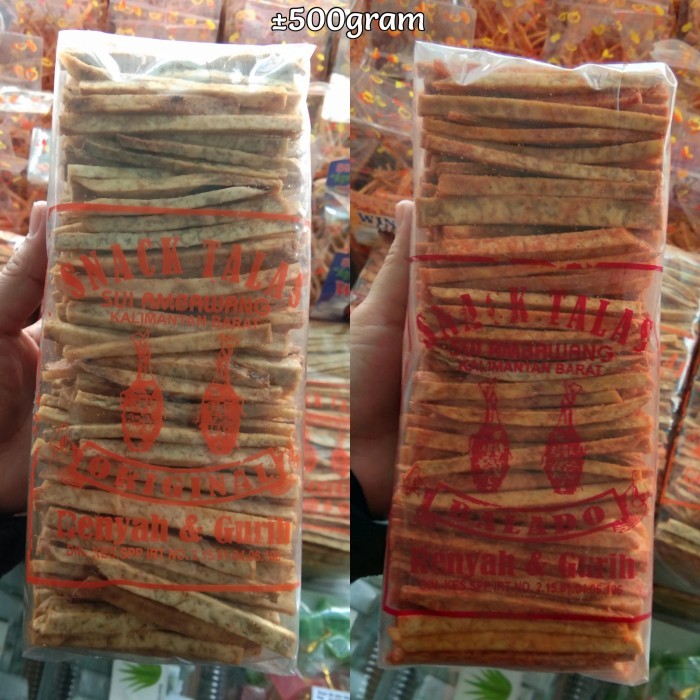 

Snack Talas Pontianak / Stick Talas / Keripik Talas / Keripik Keladi