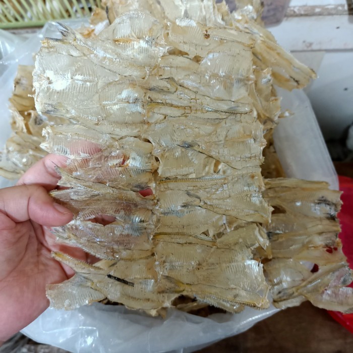 

Ikan Asin Bilis Tipis Tawar(1Kg) Ikan Asin Kerupuk-Ikan Asin Seluang