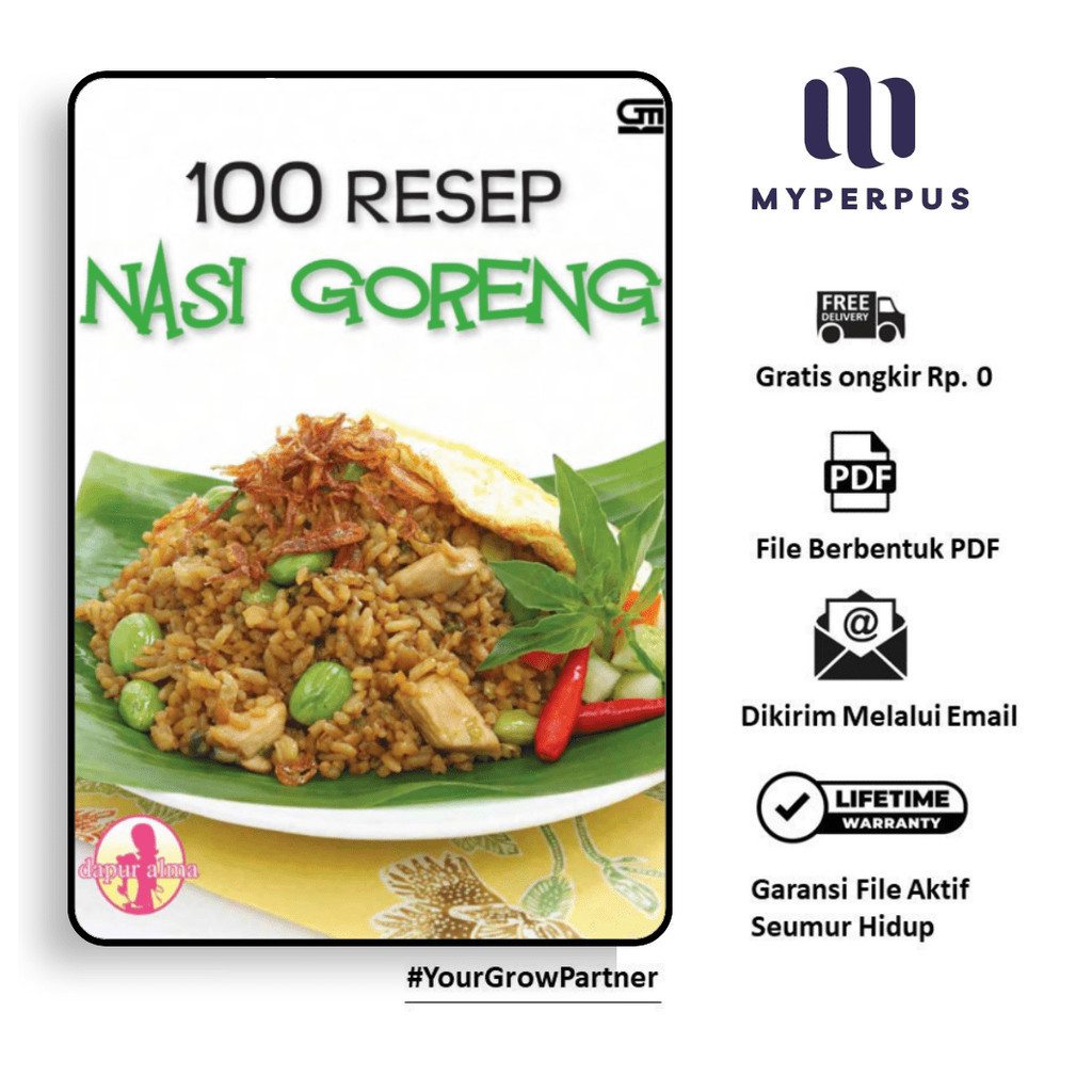 

1119. 100 Resep Nasi Goreng (Dapur Alma)