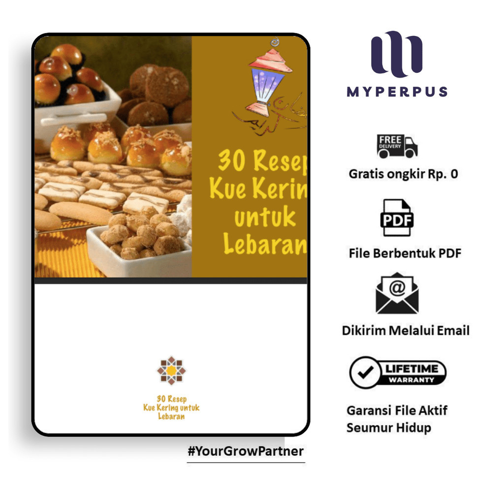 

417. 30 Resep Kue Kering Untuk Lebaran (Nurhayati M)