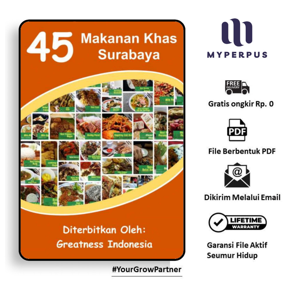 

418. 45 MAKANAN KHAS SURABAYA (JEMMY TANOD S.KOM.) - [-]