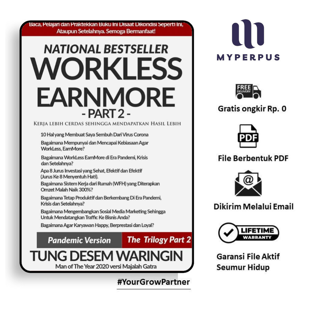 

150. WORKLESS EARNMORE 2 KERJA LEBIH CERDAS SEHINGGA MENDAPATKAN HASIL LEBIH PART 2 - [-]