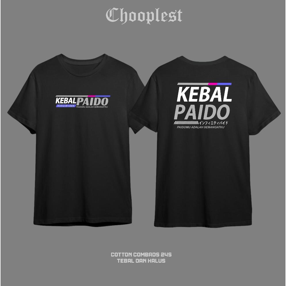 Terlaris Kaos Kebal Paido // Paidomu Semangatku