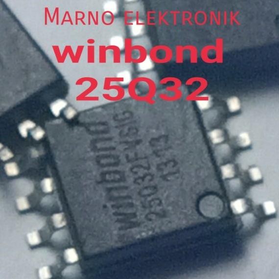 IC WINBOND 25Q32 IC FLASH MEMORY 25Q32 IC BIOS SPI EPPROM LED LCD TV