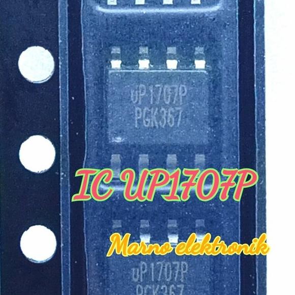 IC UP1707P IC DRIVER PSU POLYTRON UP1707 IC UP 1707P 1707