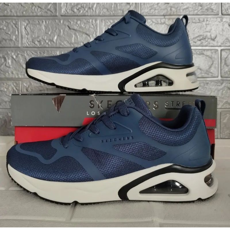 Sepatu Skechers Street Los Angeles Tres Air Uno Revolution Airy Cowok Sale