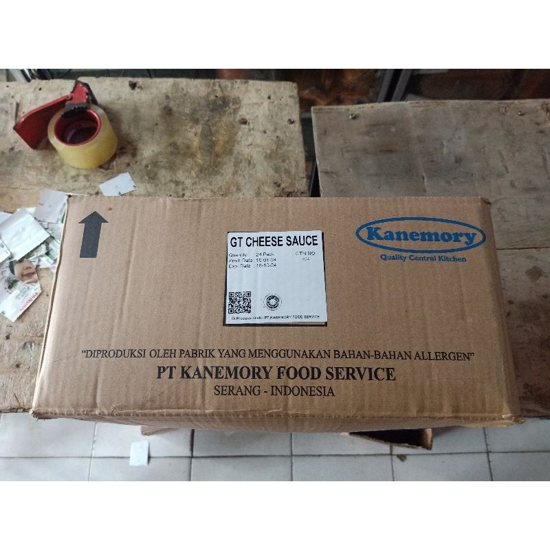 

Euro gourmet Saus Keju 500gr x 24 Pcs Per Dus