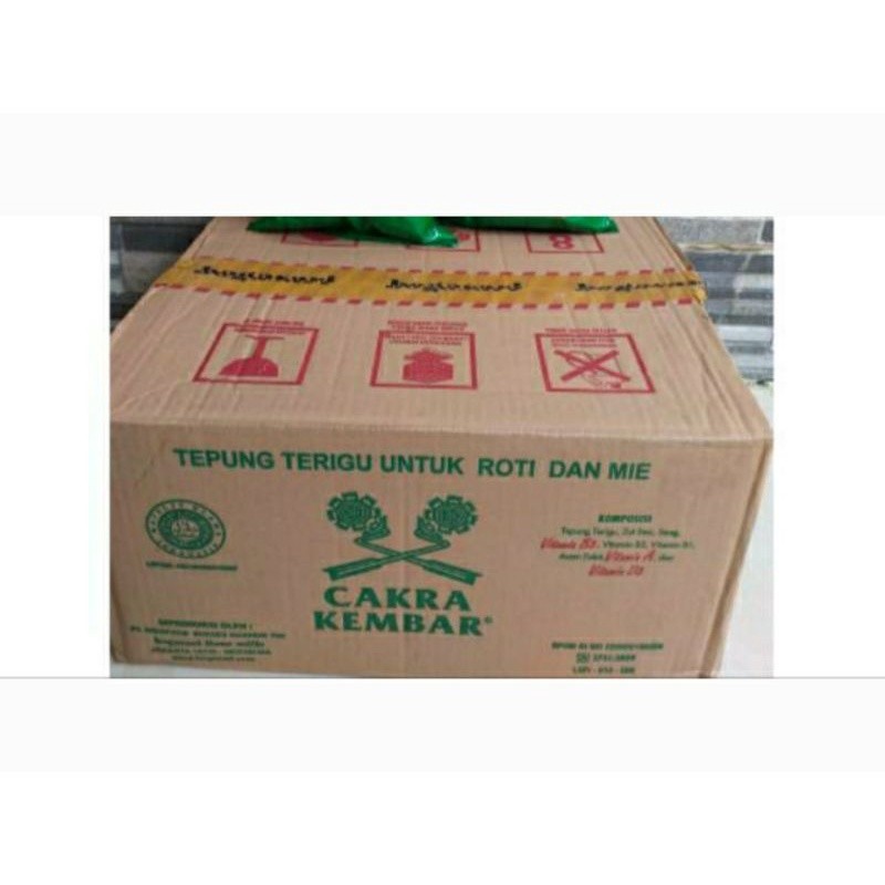

Terigu Cakra Kembar 1Kg perdus 12 pcs khusus ekpedisi reguler
