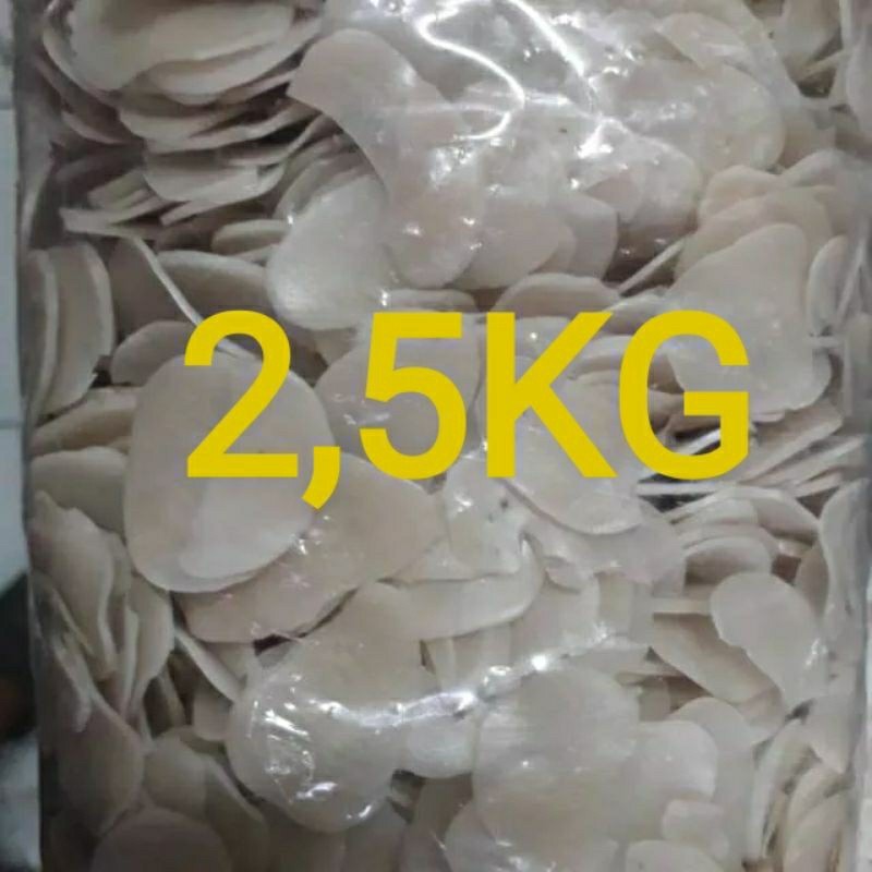 

Kerupuk bawang putih 2.5kg