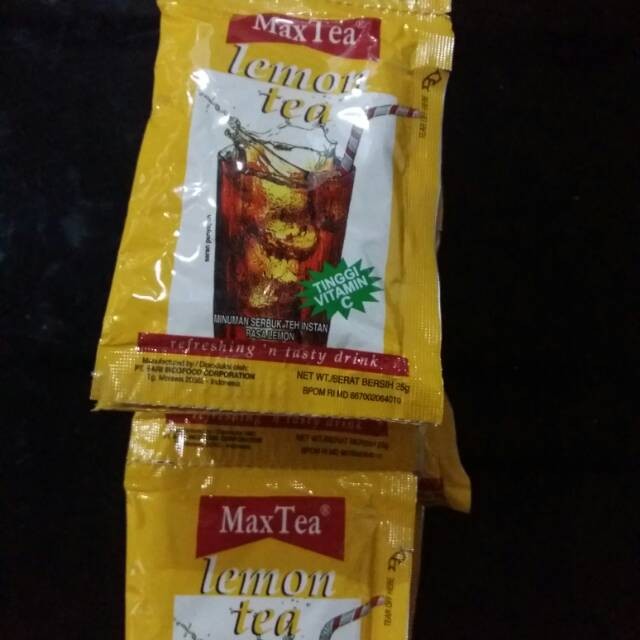 

Max tea lemon tea 10x25g