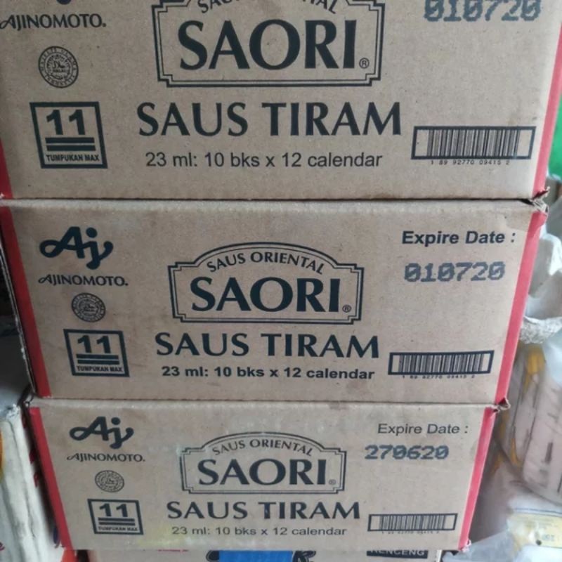 

Saus Tiram Saori Sachet per dus (120bks)