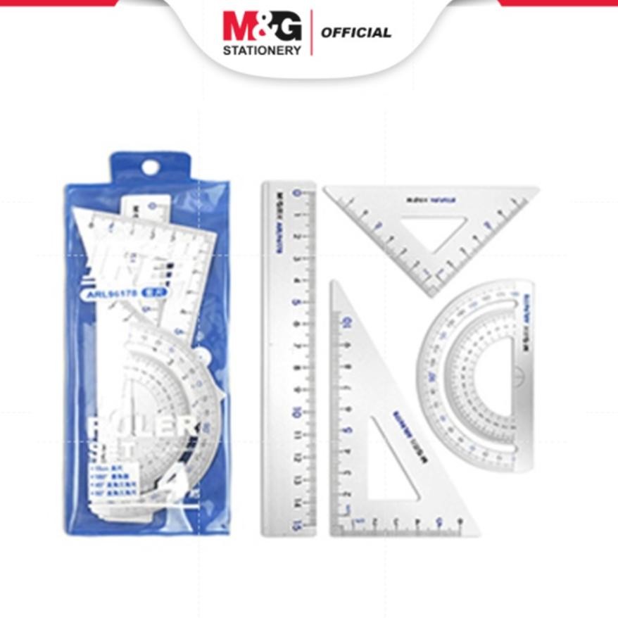 

Termurah M&G Penggaris Sekolah Akurat Aluminium Alloy Ruler Set 4Pcs Kokoh Baru