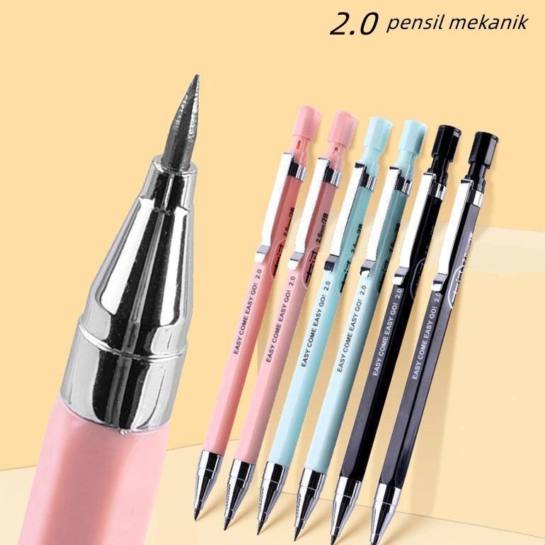 

Mechanical Pencil Graphite Lead Automatic/Pensil Mekanik 2.0mm