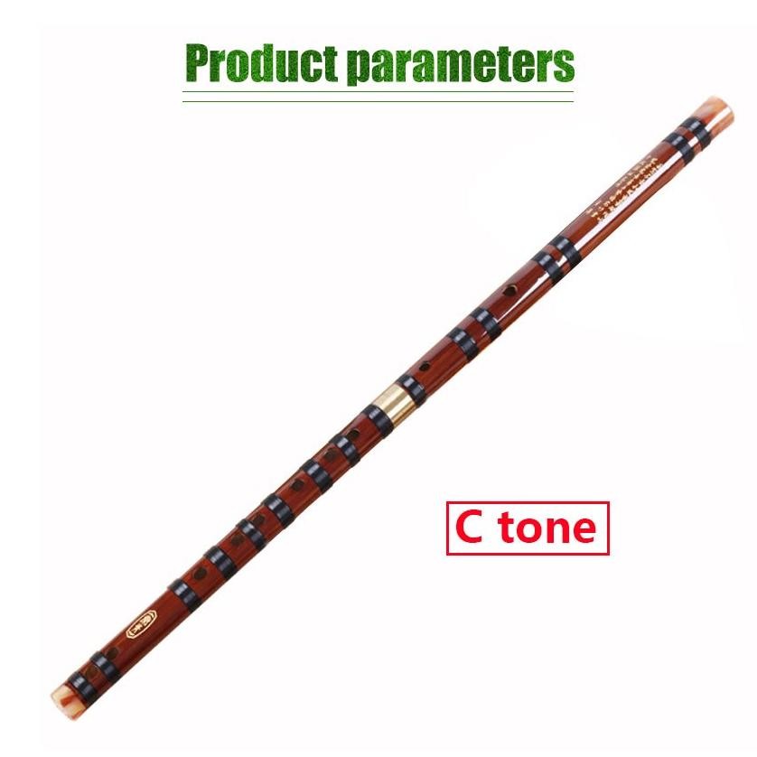 Alat Musik Tiup Seruling Bambu Import Professional Dizi Flute Bamboo Woodwind Music Instrument Woode