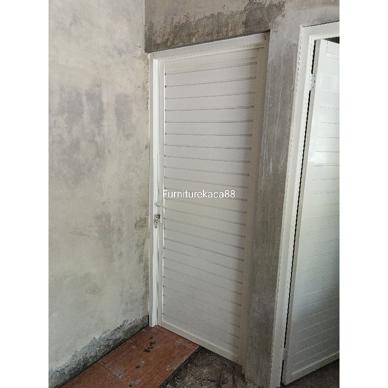 Pintu Kamar Tidur Bahan Aluminium Bahan dobel