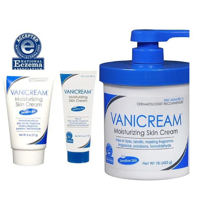 Vanicream Moisturizing Skin Cream for Sensitive Eczema Psoriasis Itchy