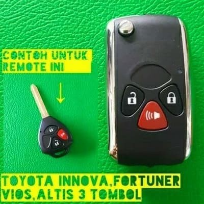 Kunci Inova / Kunci Toyota Inova / FLIP KEY Inova