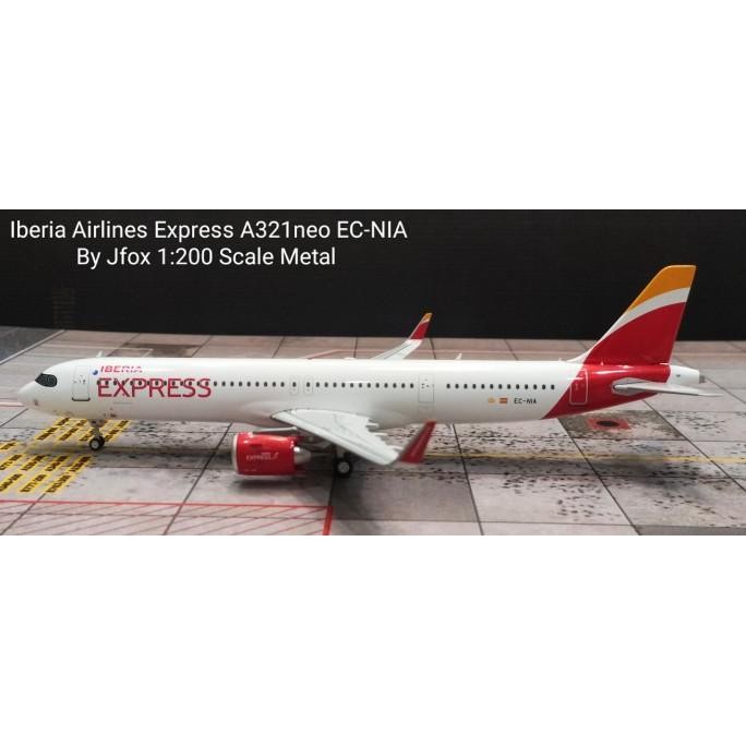 Iberia Airlines Express A321neo EC-NIA By Jfox 1:200 Scale Metal