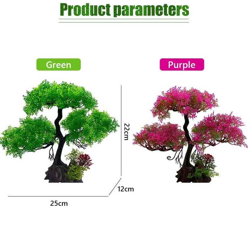 Hobi & Koleksi Lainnya bonsai  aquascape sudah terpasang moss weeping