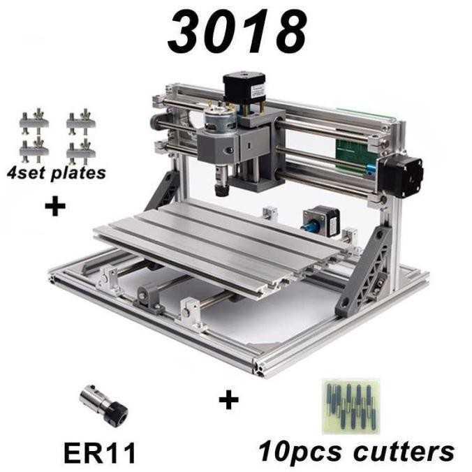 Diy Mesin Cnc Drilling Milling/ Mesin Ukir Kayu, Akrilik, Pcb Kualitas Premium