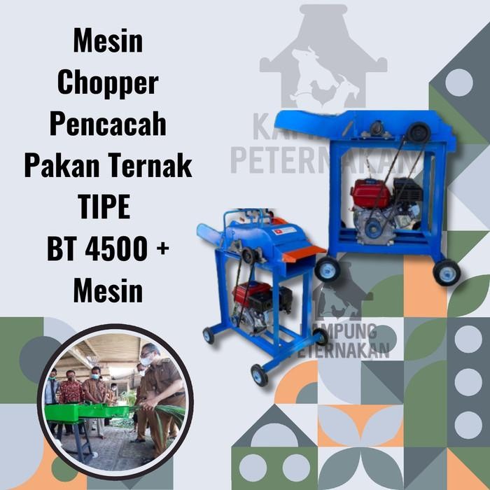 Mesin Pencacah Mini Odot Tipe BT 4500 Dengan Mesin Diesel Ternak