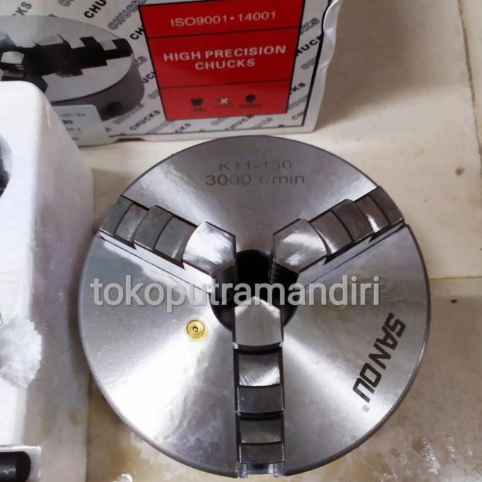 Claw Bubut 5" 3 Jaw / Chuck Bubut 5 Inch Kualitas Premium