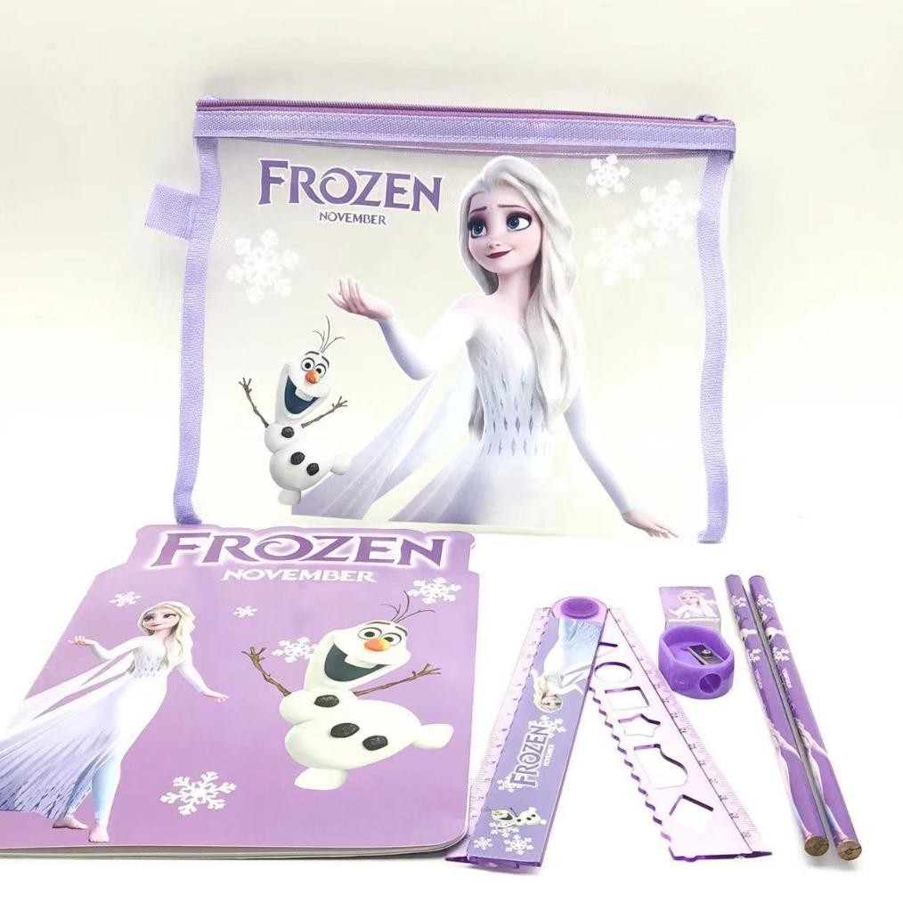 

Up15 CC - Set lengkap pouch 7in1 +buku + pensil 2buah + penghapus + rautan Set Alat Tulis Sekolah pouch SANRIO Cinnamoroll Kuromi My melody Pompurin Kado anak Murah