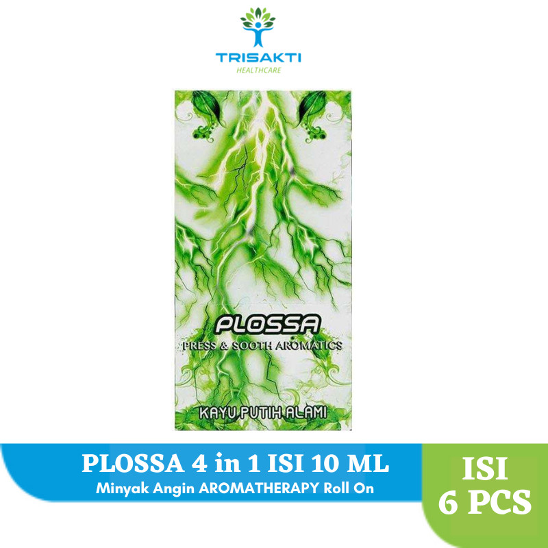 PROMO PLOSSA MINYAK ANGIN AROMATHERAPY EUCALYPTUS 6 PCS TERMURAH