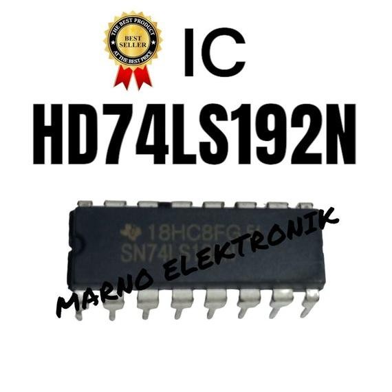 IC HD74LS192N HD 74LS192 N HD 74LS192N ASLI ORI ORIGINAL