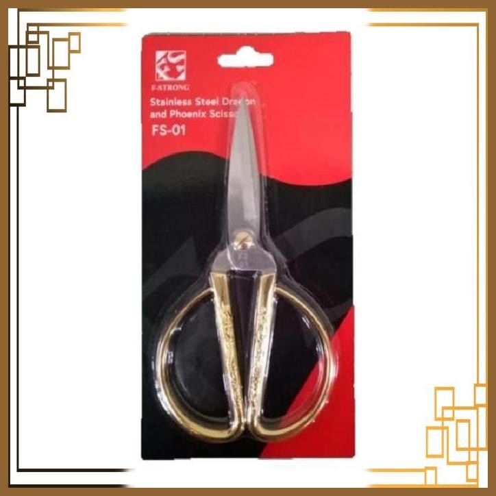 

[SGW] GUNTING KODOK EMAS FS 01 STAINLESS STEEL / GUNTING SERBAGUNA