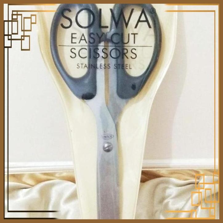 

[SGW] GUNTING KERTAS SOLWA 185 STAINLESS STEEL / GUNTING KANTOR