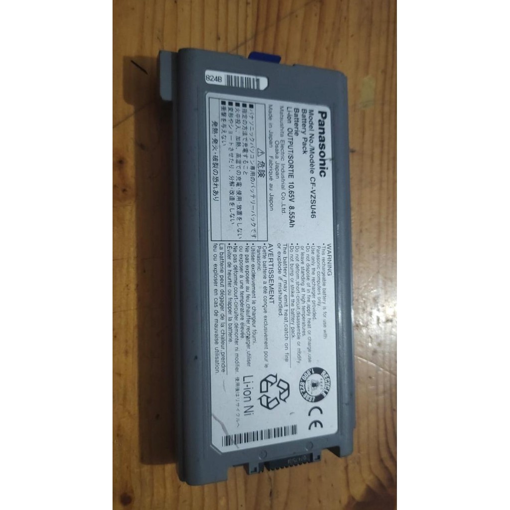 Baterai Battry Laptop Panasonic Toughbook Cf-Vzsu46 Cf-30 Cf-31 Cf-53