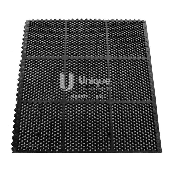 Keset Karet Lantai Lubang / Karpet Anti Slip Untuk Dapur dan Toilet