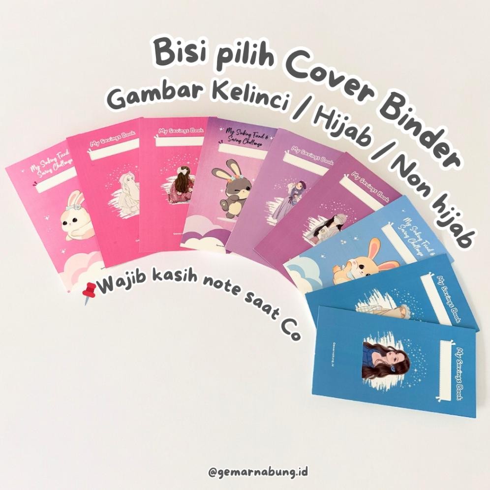 

ii-99 Paket Binder Keuangan Lengkap A6 Set 10 Ziplock Premium, Menabung Sinking Fund Seru Hemat