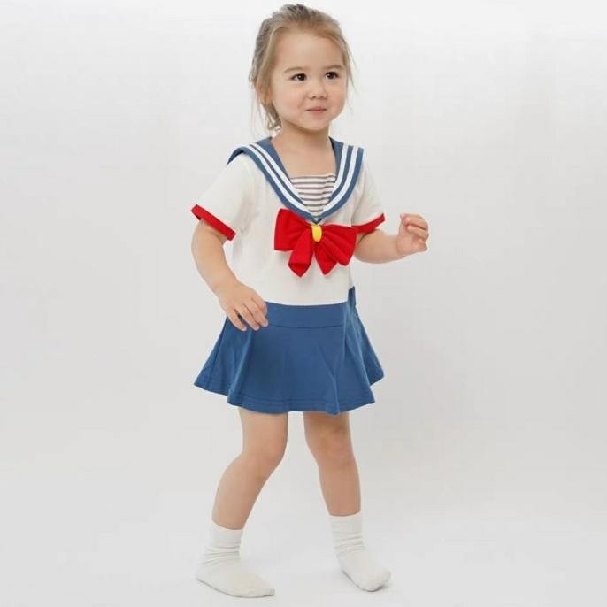 oiu Baby Sailor moon costume sailor moon romper baby kostum bayi japan TERLARIS