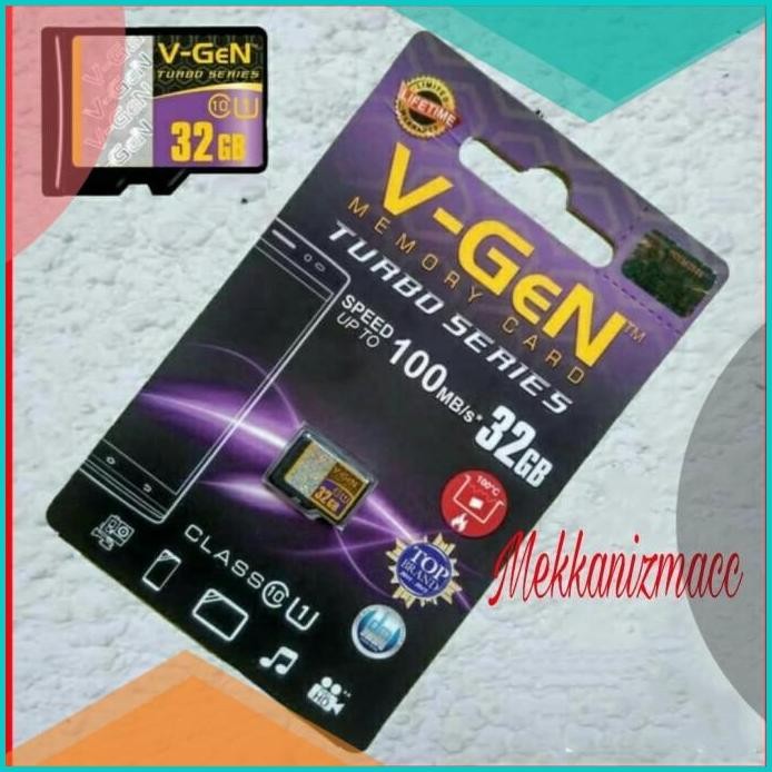 Ori... MMC VGeN 32Gb Micro SD Memori Memory Card MMC VGeN V Gen 32 GB