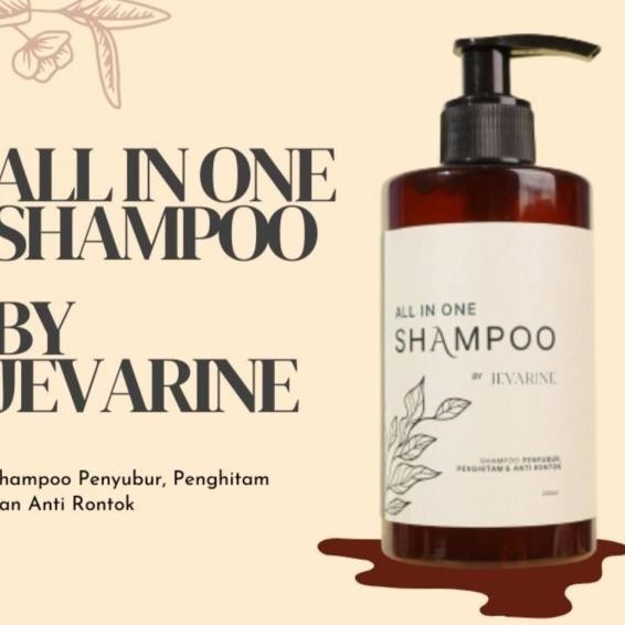 Shampo Jevarine Umbuh Rambut Dan Anti Uban Rontok Ketombe Bpom