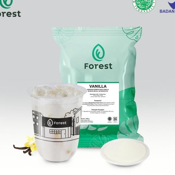 

Bubuk Numan Vanilla Powder - Forest Bubble Drink