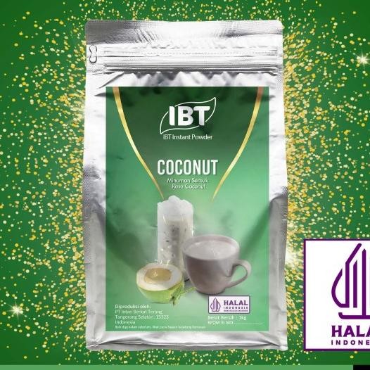 Bahan Numan Bubuk Rasa Coconut Kelapa Instant Ibt Drink Powder