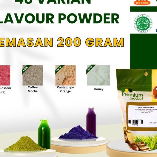 

Aneka Flavour Powder 1 / Perisa Bubuk Numan Makanan / Flavor Perasa