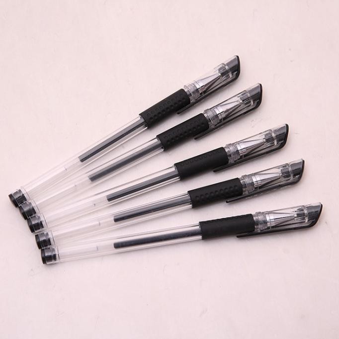

VE29 Sale Pena 50 pcs Pulpen Alat Tulis Pena Gel 0.55mm Standard Pulpen Gel Standard Bolpoin Perlengkapan Sekolah Sale