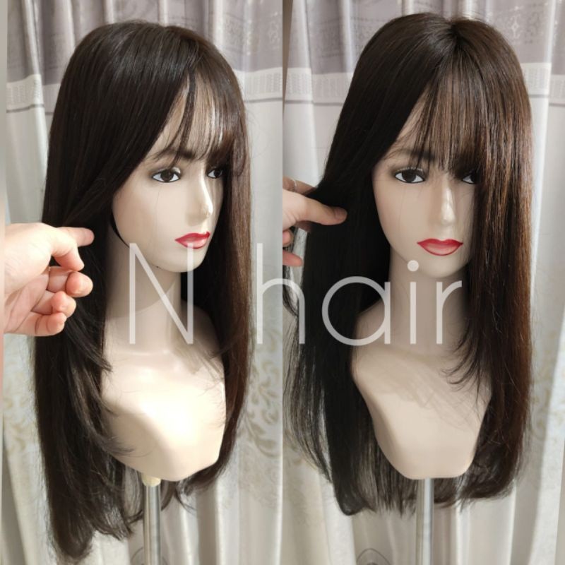 WIG PREMIUM RAMBUT ASLI, 100% human hair poni korea