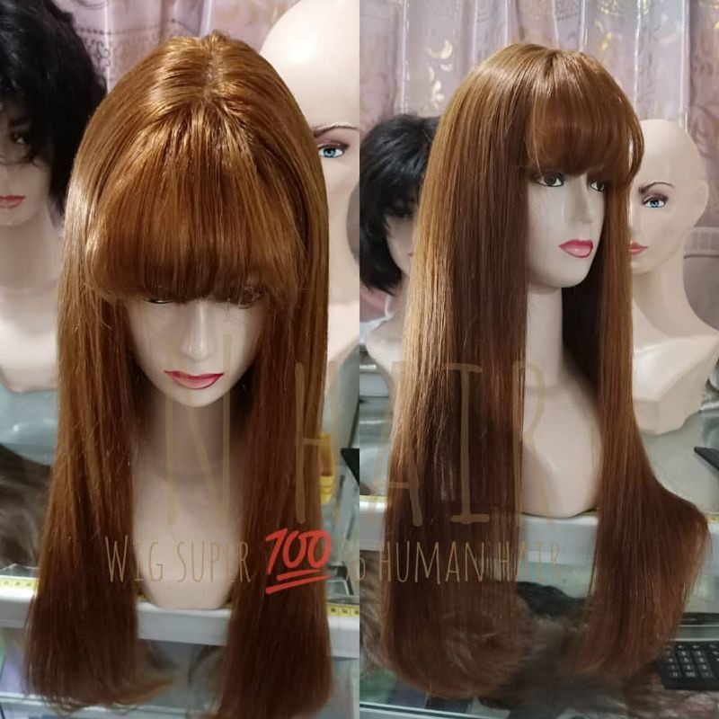 WIG SUPER RAMBUT ASLI, 100% rambut asli