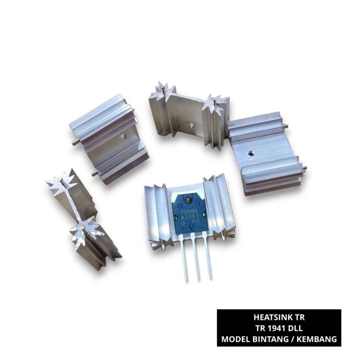 ~~~] Heatsink HS TR Kembang Bintang Toshiba DLL / Pendingin Transistor
