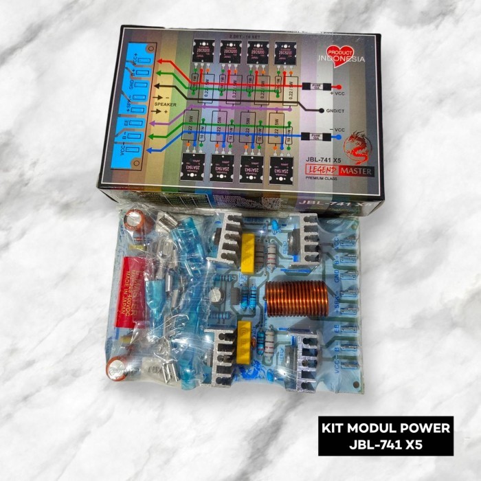 ] Kit Super Driver Power Amplifier JBL741 X5 JBL-741 X5 Legend Master