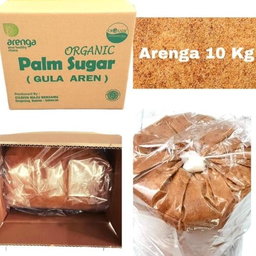 

Organic Palm Sugar/Gula Semut Aren Organik Halal | Arenga | 10Kg