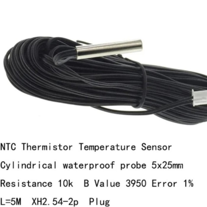 Ntc 5Meter 5M 5 Meter Kabel 10K 3950 10 K Thermistor Sensor Stc1000