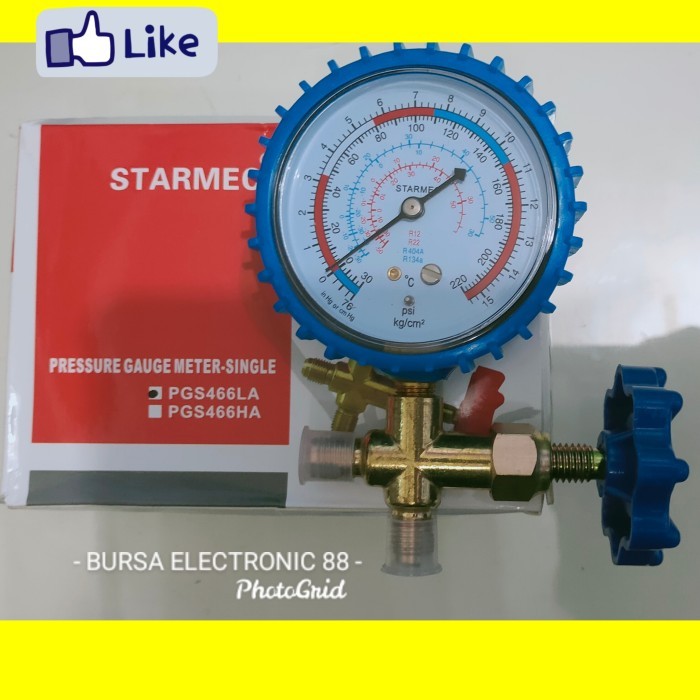 :::::::] manifold gauge ac kulkas single r22