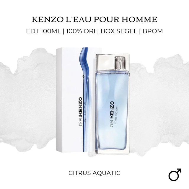 Parfum Kenzo L'eau Pour Homme for Male Pria - 100% Asli Original